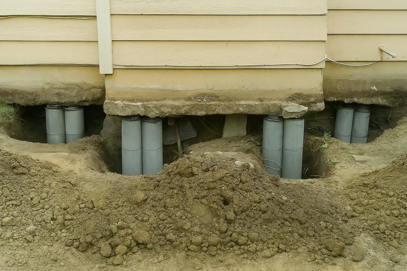 Foundation Piers Installation