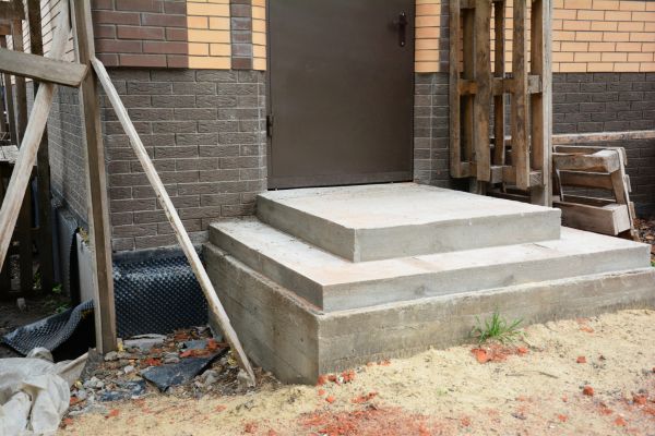 Cost of Cement Steps Construction in Burlington