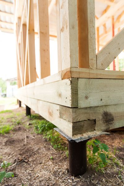 Barn Footing Construction in Burlington